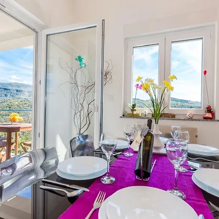 Atemberaubendes Penthouse Auf Zwei Etagen Mit Whirlpool Und Panoramablick * Crikvenica