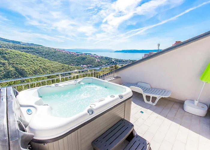 Apartment Atemberaubendes Penthouse Auf Zwei Etagen Mit Whirlpool Und Panoramablick *
