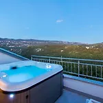 Atemberaubendes Penthouse Auf Zwei Etagen Mit Whirlpool Und Panoramablick Lägenhet *