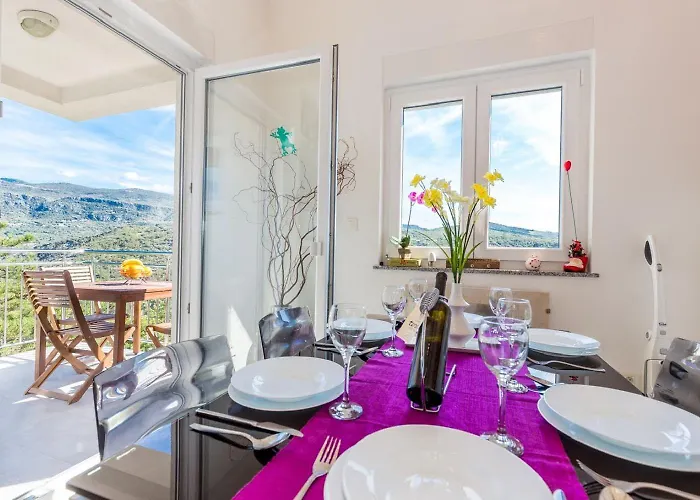 Atemberaubendes Penthouse Auf Zwei Etagen Mit Whirlpool Und Panoramablick * Crikvenica