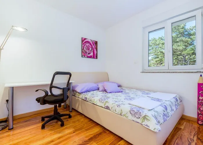 Atemberaubendes Penthouse Auf Zwei Etagen Mit Whirlpool Und Panoramablick Apartament Crikvenica